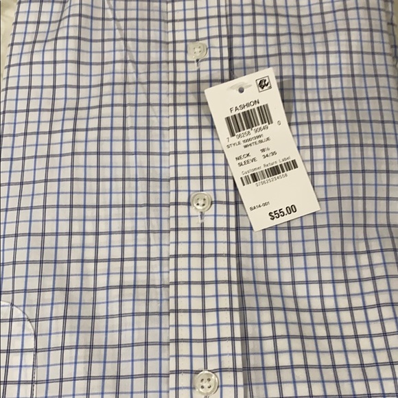 Club Room Mens Blue Orange Line white blue - Picture 6 of 7